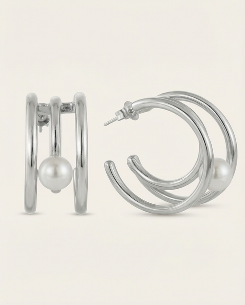Lunar Pearl Earrings