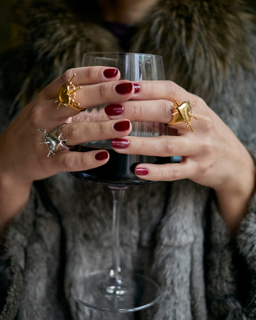 The 3 Swords of Heart Ring