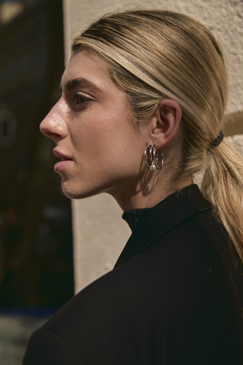 Lunar Pearl Earrings