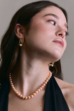 Orecchini Perla Lunare