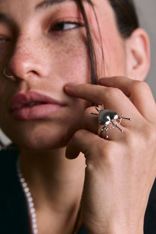 The 3 Swords of Heart Ring